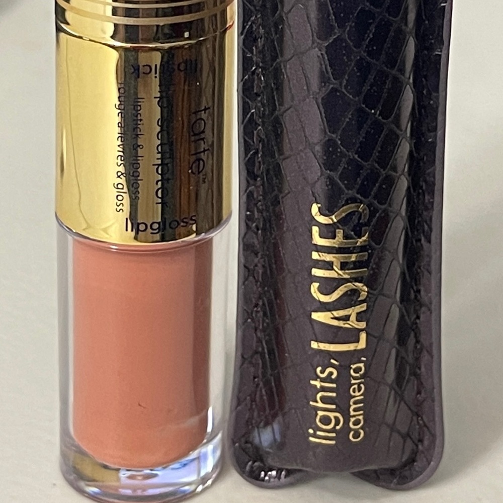 Tarte Mascara And Tarte lipstick lipgloss rouge